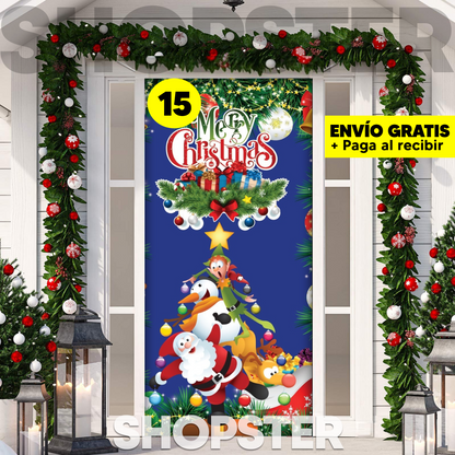 Fundas Navideñas para Puertas 🎄 36 Diseños Mágicos para Decorar tu Hogar 🎅✨