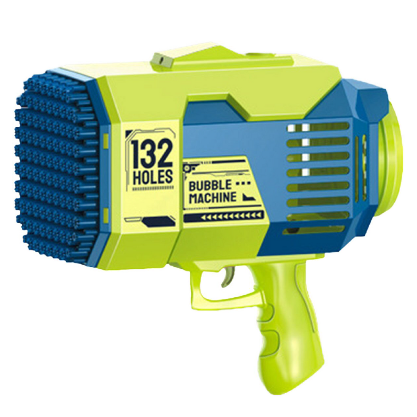 Bazooka™️  Pistola de Burbujas Electrica 132 Agujeros