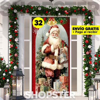 Fundas Navideñas para Puertas 🎄 36 Diseños Mágicos para Decorar tu Hogar 🎅✨